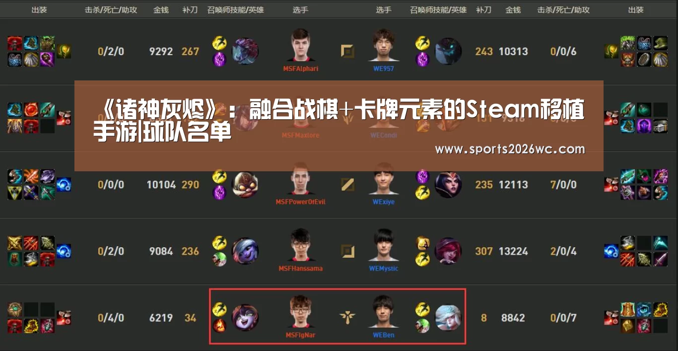 比赛集锦
